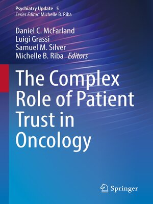cover image of The Complex Role of Patient Trust in Oncology